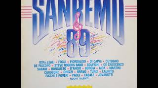 Sanremo 89  116 Bambini  Paola Turci [upl. by Refinne286]