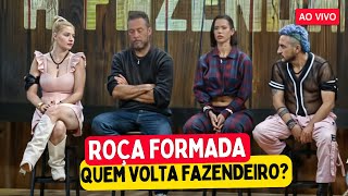 💥A FAZENDA 16 ao vivo FORMAÇÃO DA ROÇA EM A FAZENDA 16 VOTAÇÃO AO VIVO [upl. by Sivia]