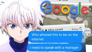 HxH Texts  Killua Googles Himself [upl. by Naitsyrk459]