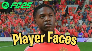 EA SPORTS FC 25  Manchester United Player Faces [upl. by Mccandless]