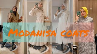 معاطف الشتاء من مودانيسا Modanisa Winter haul [upl. by Ydor]