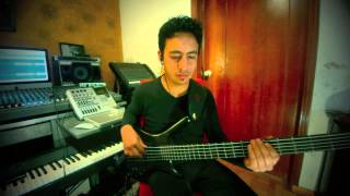 causas y azares bass cover by Alexis Galindo Correa [upl. by Figone]