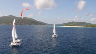 Sunsail Kiteboard Flotilla with Nauti Seltzer [upl. by Halfdan]