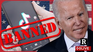 BREAKING Congress giving Biden MASSIVE censorship powers banning TikTok  Redacted w Clayton Morris [upl. by Gelasius]