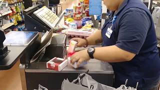 Fastest cashier at WalMart [upl. by Einimod]