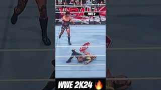 part 2 of nia vs rhea vs bianca vs liv 👀🔥 wwe wwe2k24 wrestling videogames divas [upl. by Berger]