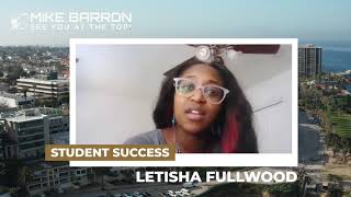 Student Success Why Letisha Fullwood chose Mike Barrons Closer Academy [upl. by Alue]