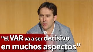 Lopetegui quot¿Despedida de Iniesta Él es el que tiene que hablarquot  Diario AS [upl. by Enirok]