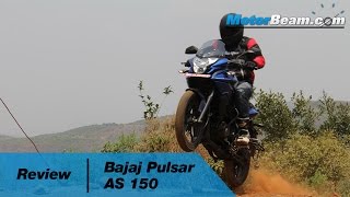 Bajaj Pulsar 150 AS  Review  MotorBeam [upl. by Largent]