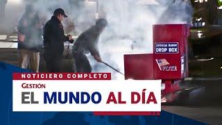 🔴 Noticias del 29 de octubre INCENDIAN URNAS DE VOTACIÓN EN WASHINGTON  Noticiero completo [upl. by Saylor496]