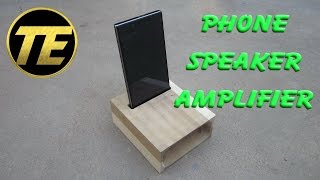 DIY  Making a phone speaker amplifier [upl. by Ardnaek751]