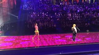 Victorias Secret Fashion Show 2014  Fantasy Bras and Ed Sheeran [upl. by Ahsinrac]