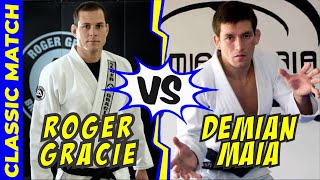 ROGER GRACIE VS DEMIAN MAIA JIU JITSU MATCH  Brasileiro Equipes 2002 MUST SEE MATCH [upl. by Ateloiv]