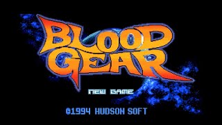 Blood Gear  PC Engine CD 1994 [upl. by Liman]