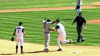 Great Moments In Rockies History Troy Tulowitzkis Unassisted Triple Play [upl. by Eenrahc]