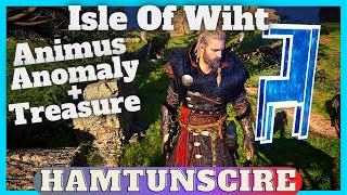 AC Valhalla Solve Animus Anomaly Isle Of Wiht Hamtunscire Treasure South Isle Of Wiht Hamtunscire [upl. by Joh]