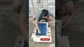 Amazing Process 💦 waterproofing part 259 easily solve problem short shorts shortsfeed [upl. by Anaujit]