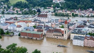 Passau ruft Katastrophenfall wegen Hochwasser aus [upl. by Kaiulani]