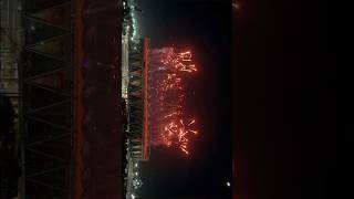 Unbelievable Fireworks at Karyakar Suvarna Mahotsav In Narendra Modi Stadium 🏟️ baps fireworks [upl. by Jaan809]