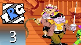 TMNT Turtles In Time SNES  Episode 3 Bebop and Rocksteady [upl. by Hentrich]