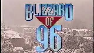 WJZTV Baltimore  1996  Blizzard of 96 5PM Open  WJZ 13 [upl. by Olav]