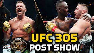 UFC 305 Du Plessis vs Adesanya LIVE PostFight Show  MMA Fighting [upl. by Ajiat658]