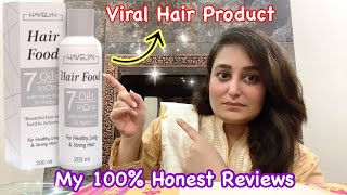 My 100 Honest Reviews About Viral Hair OilHavelyn Hair Food Hair Oil  Does this oil stop Hairfall [upl. by Atrebor223]