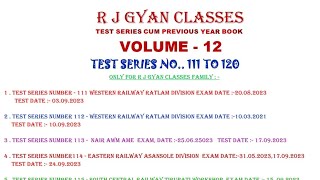 VOLUME 12 VVI 10 SET PREVIOUS PAPERS FOR LDCE DEPARTMENTAL JE AWM AME EXAM [upl. by Rebm]