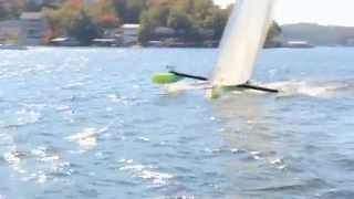 Raw Sailing Footage LAKE TV Sailing Team Getting Ready for Spring Season Lake of the Ozarks [upl. by Chicoine]