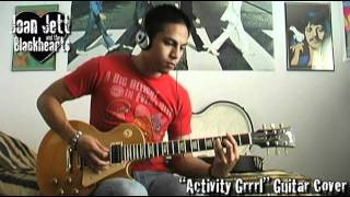 Joan Jett  Activity Grrrl guitar cover [upl. by Suitangi]