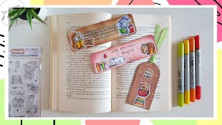 1  SEGNALIBRI fai da te  card making tutorial italiano [upl. by Puff]