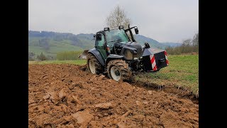 Lindner Lintrac 90 i ciężka górska orka ciągnik który stworzony jest do tych właśnie warunków [upl. by Noimad]