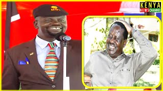 This man imitated Raila Odinga perfectly 😂 Comedian Arap Moi [upl. by Soirtimid304]