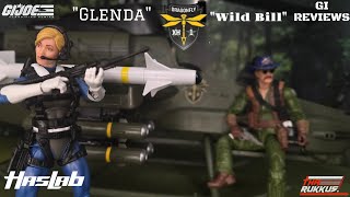 GI Joe Classified Series Haslab Dragonfly XH1 William quotWild Billquot Hardy amp Jane quotGlendaquot Mullighan [upl. by Hembree]