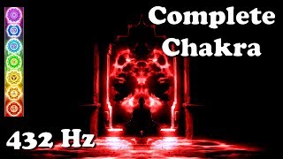 Ultimate Chakra – ALL CHAKRA 432 Hz  1 hour Tuning and Balancing [upl. by Tiffy]