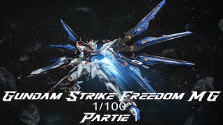 Latelier Gundam Gundam Strike Freedom MG 1100 Partie 1 [upl. by Etteluap]