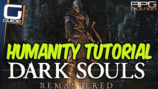 DARK SOULS  Humanity Explained Reverse Hollow Kindling Holding Humanity [upl. by Otila383]