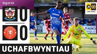 Uchafbwyntiau  Highlights Penybont 00 Y Drenewydd  JD Cymru Premier [upl. by Jamesy779]