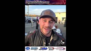 Beattie Anderson Mullins  Legend Car Asphalt Nationals Masters Top Three  Legends Nation [upl. by Aaron]