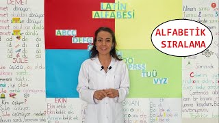 ALFABETİK SIRALAMAYI ÖĞRENİYORUM [upl. by Rina]