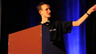 Vitalik Buterin reveals Ethereum at Bitcoin Miami 2014 [upl. by Ruscher]