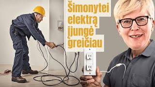 Dideliems ponams elektrą įjungia greičiau Sužinokite ką pastebėjo žmonės [upl. by Aliuqehs830]