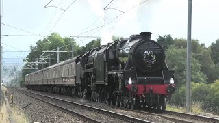 Double headed steam up the Lickey Incline 45231 amp 70000 The Bristol Forty 13922 [upl. by Adnolaj403]