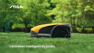 Robots de tonte autonomes STIGA  Lentretien intelligent du jardin [upl. by Pennie]