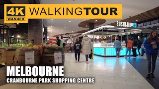 Cranbourne Park Shopping Centre Walking Tour in Melbourne Australia 4K 60fps [upl. by Azar]