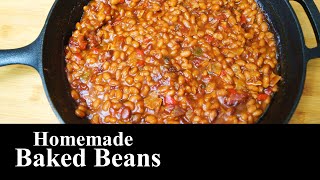 Best Ever Homemade Baked Beans  Simple Easy Recipe  BBQ And Bacon  The Southern Mountain Kitchen [upl. by Swanhilda98]