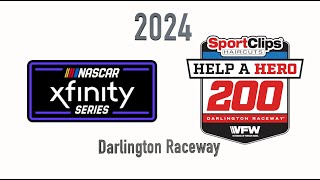 2024 Sport Clips Help A Hero 400 at Darlington Raceway Full Race [upl. by Anelhtak]