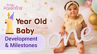 1 Year Old Baby  Development and Milestones [upl. by Alis]