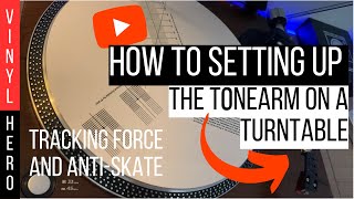 How To Set Up a TURNTABLE turntable vinyl [upl. by Haliek21]