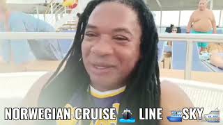 NORWEGIAN CRUISE 🚢 LINE SKY 🛳️ POR LAS ANTILLAS MENORES 🇨🇼🏝️🇷🇪⛱️🇦🇼❤️🇩🇴 [upl. by Llenaej]